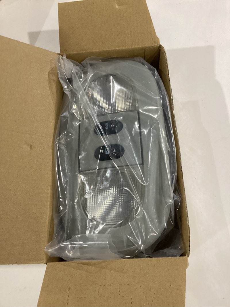 Condition photo showing Good Condition for not tested**** led overhead console reading light compatible with ford f150 2004-2008 lincoln mark lt 2006-2008 interior dome roof map lamp cab light(gray) 2004-2008 gray