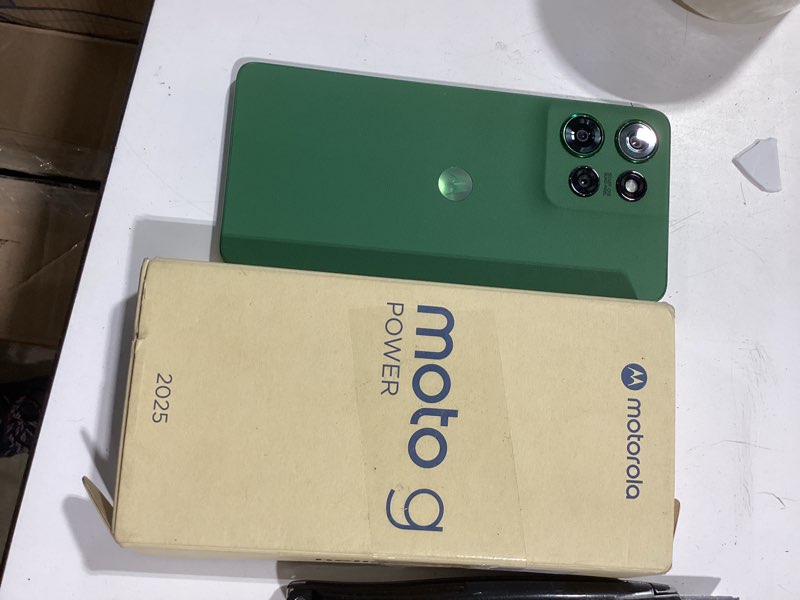 Condition photo showing Good Condition for Motorola Moto G Power - 2025 | Unlocked | Made for US 8/128GB | 50MP Camera | Leaf Green Moto G Power Leaf Green 128GB
