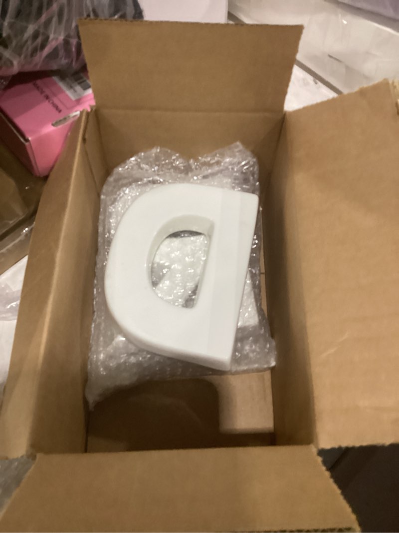 Condition photo showing Good Condition for silifine 4 pcs grad letter charcuterie boards 2026 graduation ceramics letters fillable box small white reusable alphabet food serving tray platter for candy graduate gift graduation party decor grad 4