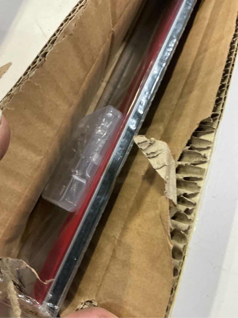 Condition photo showing Good Condition for gisafai 2 pcs 36 inches metal door draft stopper, door sweep, mouse stopper, mice seal strip, aluminum, noise blocker, keep rodents and pests out, enhanced weather sealing, easy to install, silver 36 inch silver