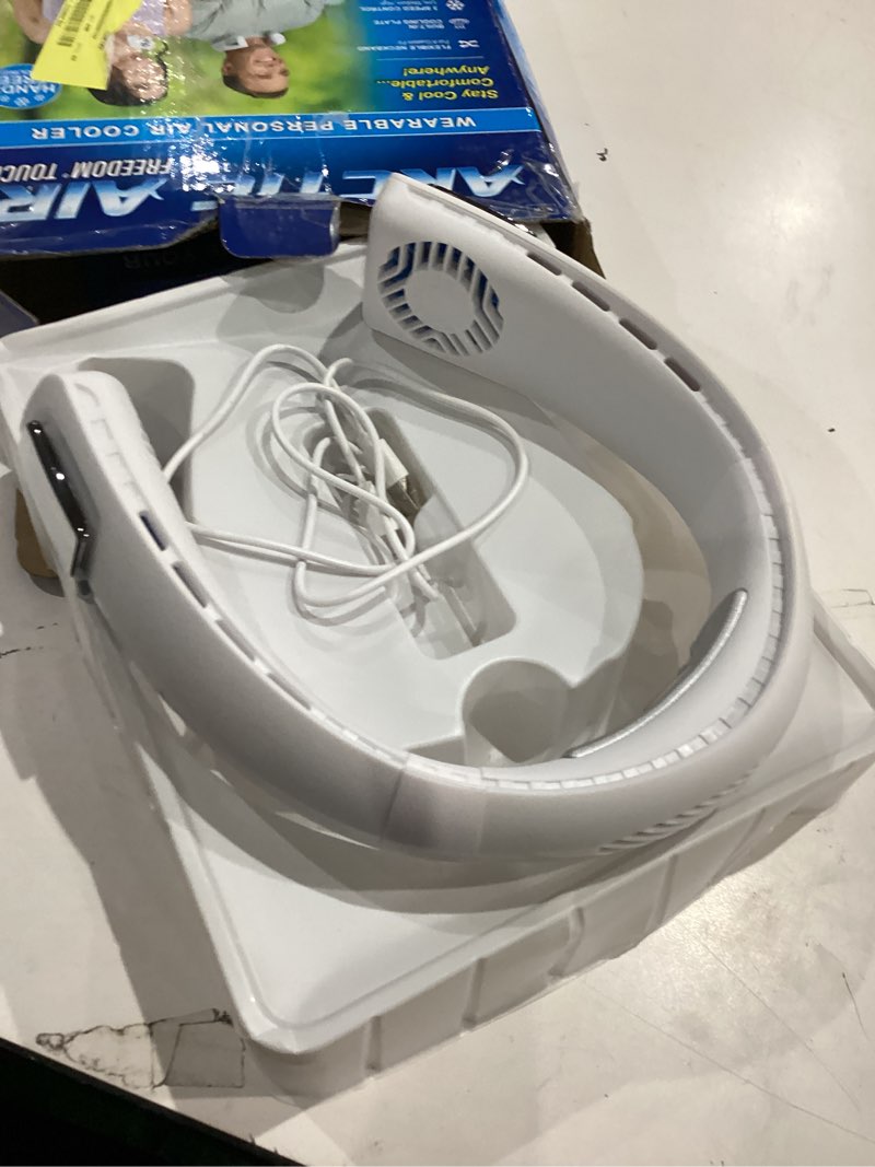 Condition photo showing As Is for arctic air freedom touch personal air cooler 1 pk