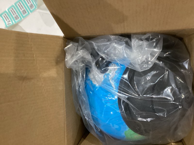 Condition photo showing As Is for Juvale World Globe for Kids - 8-Inch, Multicolor with Plastic Stand - Educational Desk Globe with World Map for Kids & Classroom Decor 8-inch/3 2/3-ounce