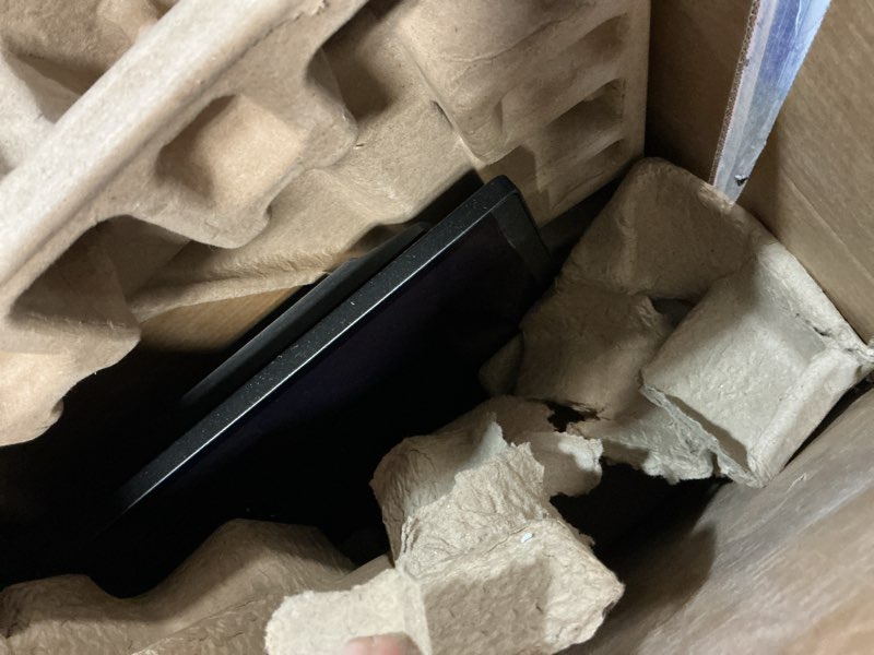 Condition photo showing Good Condition for asus rog swift 27” 4k qd-oled gaming monitor (pg27ucdm) - 240hz, 0.03ms, custom heatsink, neo proximity sensor, g-sync compatible, 99% dci-p3, true 10-bit color, displayport 2.1a uhbr20, 3 yr warranty 27" oled 4k 240hz uhd g-sync