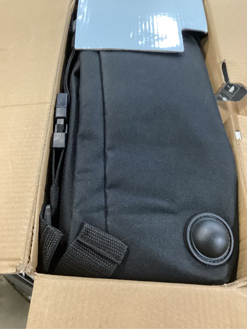 Condition photo showing Good Condition for graco padded car seat travel bag & infant carrier backpack, black | durable large back pack, double padded strap, water resistant material, airport gate check bag