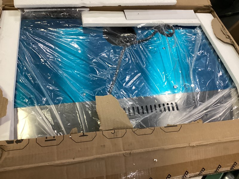 Condition photo showing item condition for CIARRA Range Hood 30 inch Under Cabinet Ductless Vent Hood for Kitchen Stove Hood with 3 Speed Exhaust Fan in Stainless Steel