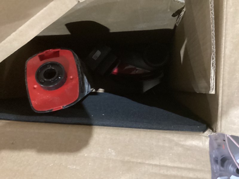 Condition photo showing As Is for Sanitaire Tracer Cordless Vacuum SC7100A