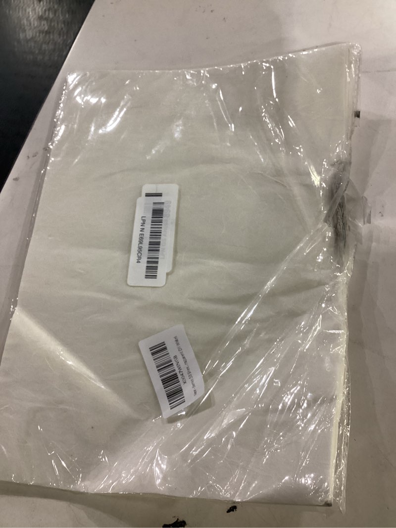 Condition photo showing Good Condition for benvo 50 sheets a4 natural mulberry paper visible plant fibers rice paper printable decoupage tissue paper sheets for writing, painting, card making, diy crafts(8.3x11.7in, semi transparent off white) white with plant fibers