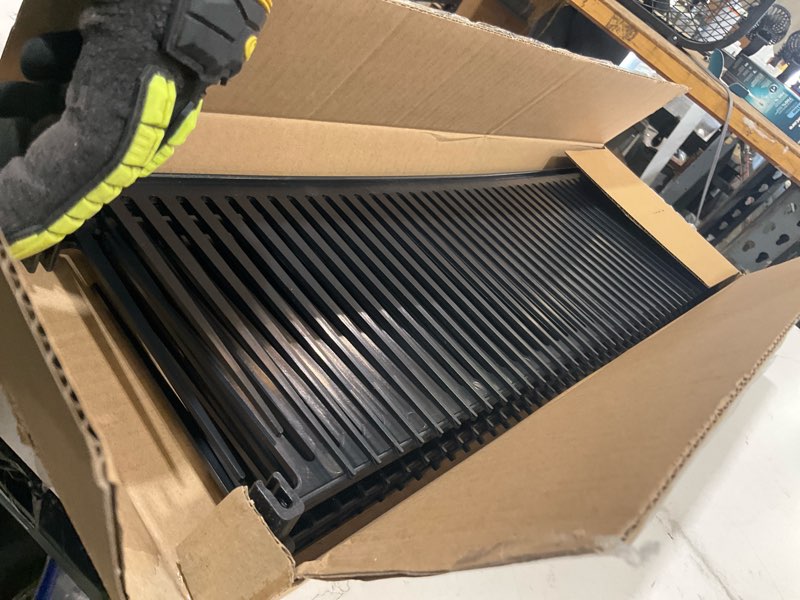 Condition photo showing As Is for #4119 pleat spacers replacement compatible with aprilaire 2200, 2250, space gard 2200 whole house furnace, 4119 fresh air ventilation furnace filters, 6 pack