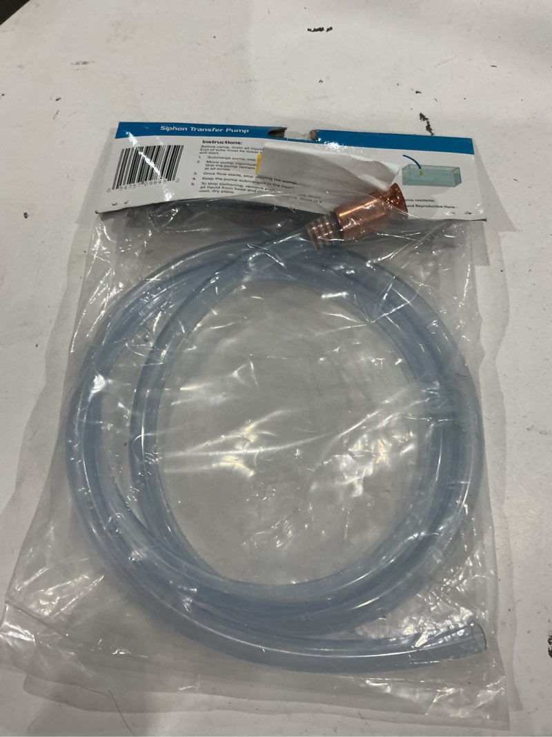 Condition photo showing As Is for star water systems thermoplastic transfer pump