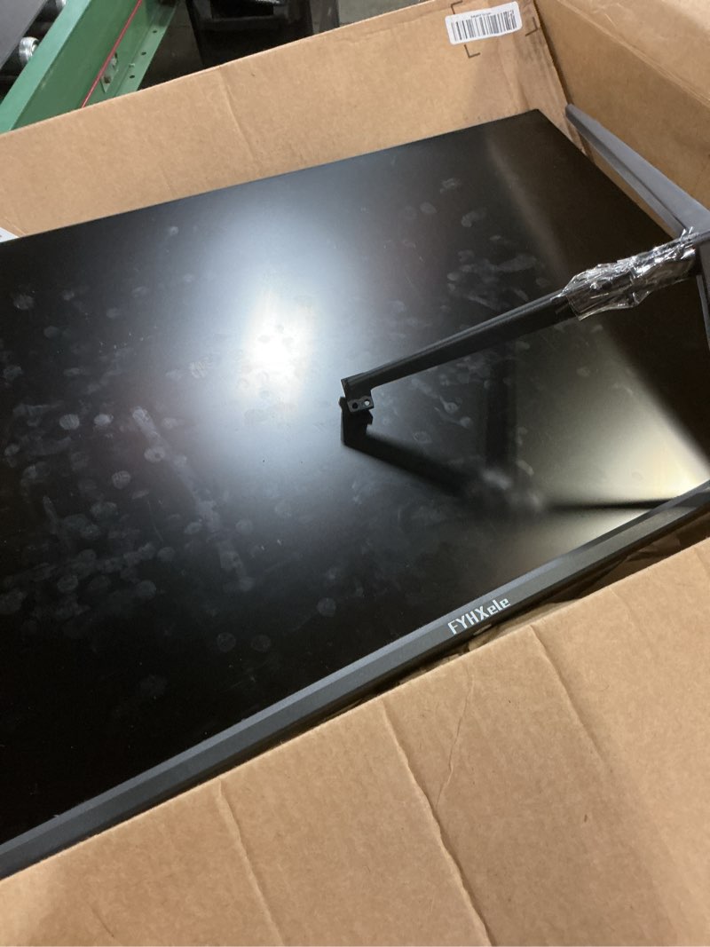 Condition photo showing As Is for 28 inch 4k uhd gaming monitor 144hz 1ms?ips monitor with hdr400, 100% srgb? amd freesync/g-sync?pc monitor for gaming,office,type-c/hdmi/usb?built-in speaker?vesa mount, bluelight filter