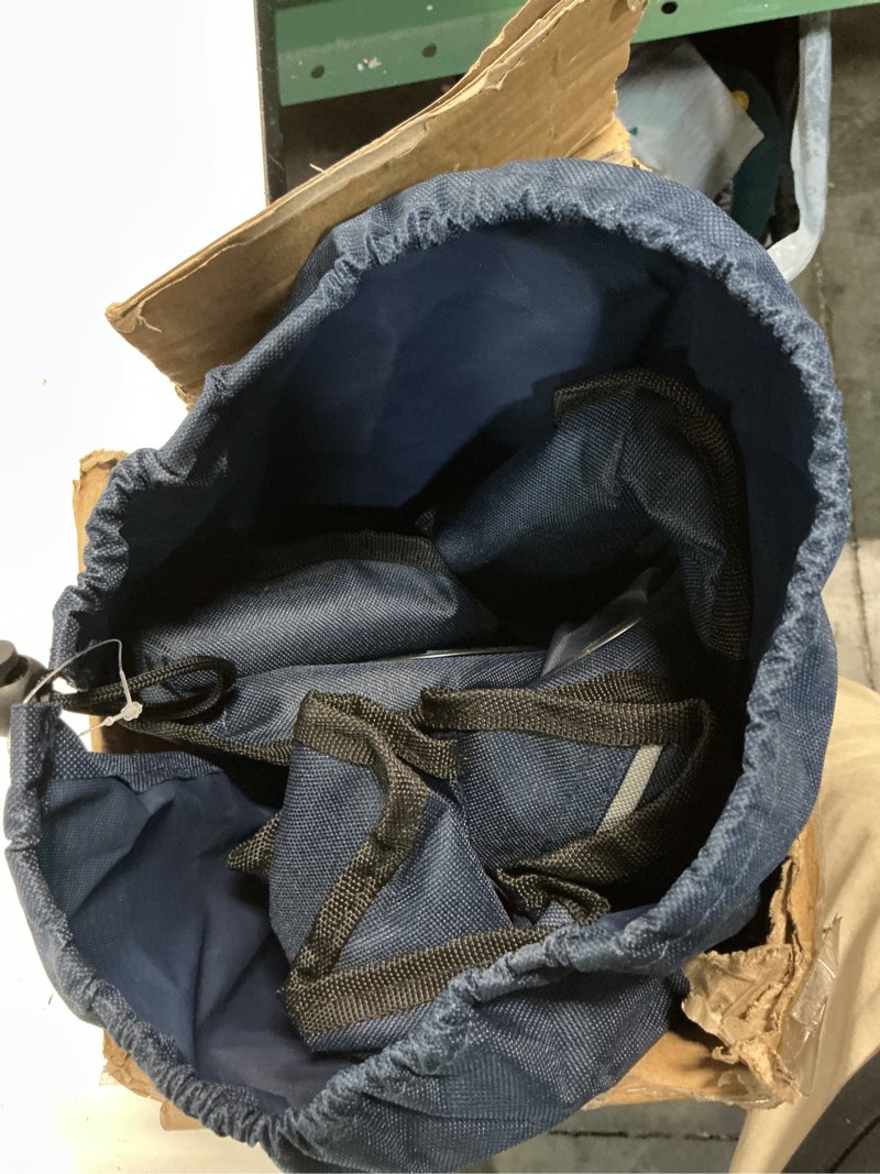 Condition photo showing Good Condition for camping chairs with shade, foldable canopy chair, folding camping shade chair for outdoor, camping, patio, support 350 lbs, navy single pack navy