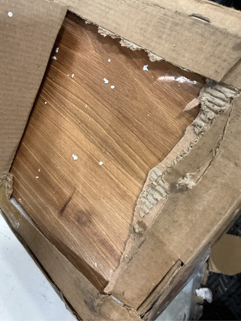 Condition photo showing Good Condition for fun memories 24inch floating shelves set of 2, rustic solid elm wood live edge floating shelves, invisible bracket mount for living room, kitchen, bathroom - natural natural elm 2 live edge, 24"l