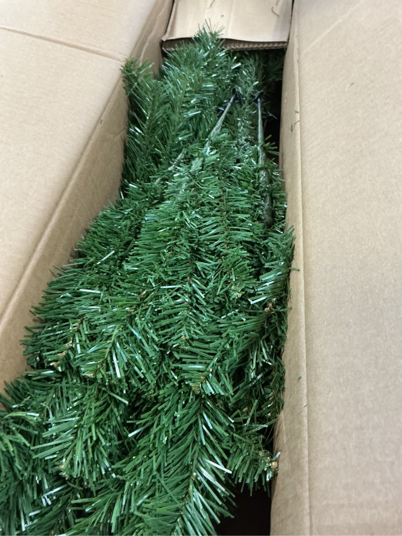 Condition photo showing As Is for National Tree Company Artificial Mini Christmas Tree  Green  Kincaid Spruce  Includes Stand  4 Feet