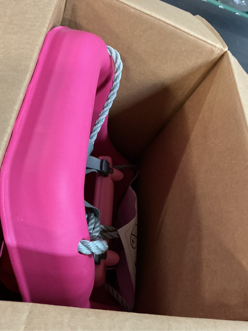 Condition photo showing Good Condition for little tikes 2-in-1 snug 'n secure swing magenta