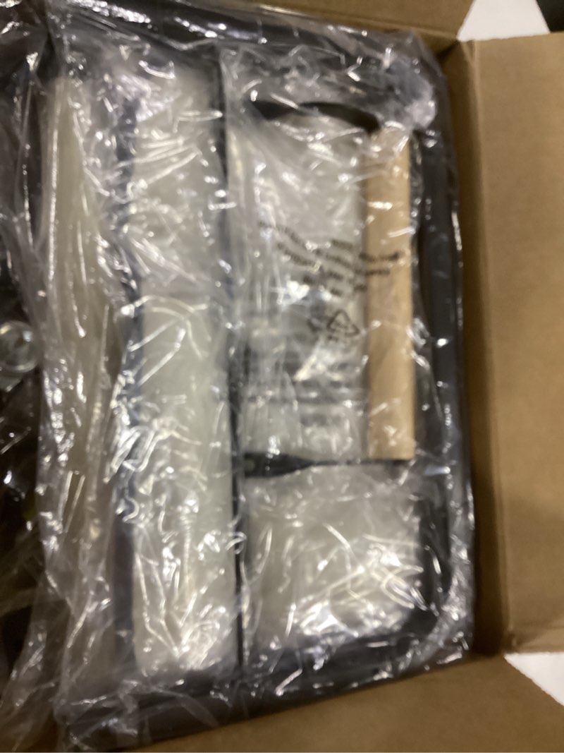 Condition photo showing New/Like New for SONGMICS Laundry Basket with Wheels, 3-Section Rolling Laundry Hamper, 52.8 Gallons (200 L), Removable Liner, Steel Frame with Handle, 35.8 x 15.4 x 31.9 Inches, Camel Brown URLS005N01 Camel Brown 200 L (3-Section)