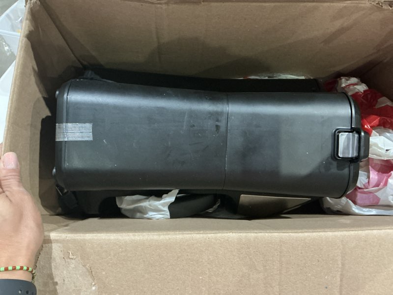 Condition photo showing As Is for black and decker black+decker 12-cup mill and brew coffeemaker, black, cm5000b 12-cup coffee system