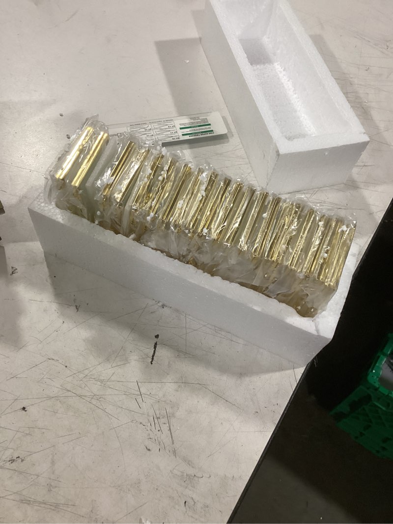 Condition photo showing Good Condition for 20 pcs double glass frame for pressed flowers,floating hanging photo christmas ornaments frame brass frames with chain for wall display gallery artwork,clear vertical horizontal display for botanical art,picture,stamps,gallery decor,gold gold-20