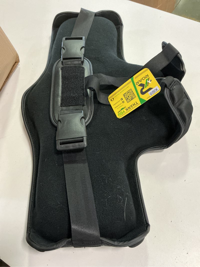 Condition photo showing As Is for ROAR-INT Kid MMA Chest Guard, Body Protector for Kids, Training Gear (5–11 Years) Black