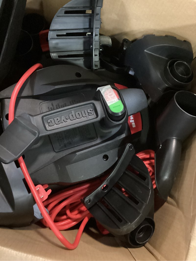Condition photo showing Good Condition for shop-vac 12-gallon 6 hp corded wet/dry shop vacuum with accessories included