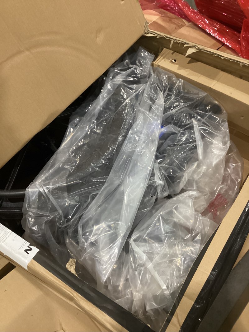 Condition photo showing As Is for Medline Comfortable Folding Wheelchair with Swing-Back Desk-Length Arms and Swing-Away Footrests, 18”W x 16X”D Seat 18" Seat Width