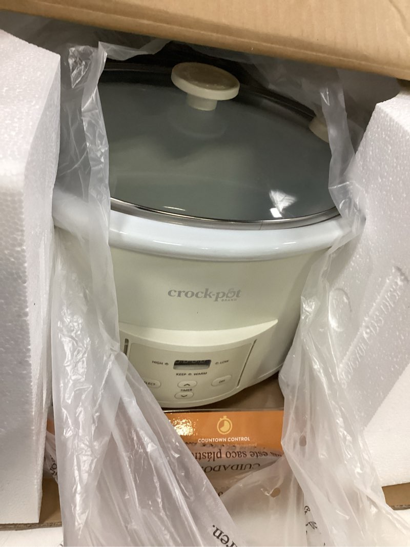 Condition photo showing Good Condition for crock-pot® design series 7-quart cook & carry slow cooker, poseidon | programmable slow cooker with locking lid