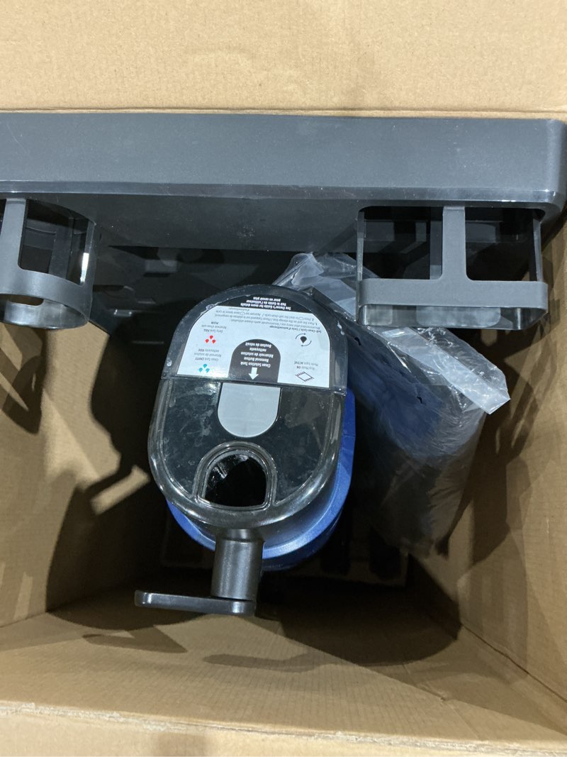 Condition photo showing As Is for shark | wet dry vacuum cleaner | vacuum and mop combo | hydrovac messmaster | 3-in-1 self-cleaning + powerful suction | 2 brushrolls & 2 solutions included | hardwood floor & area rug cleaner | aw261