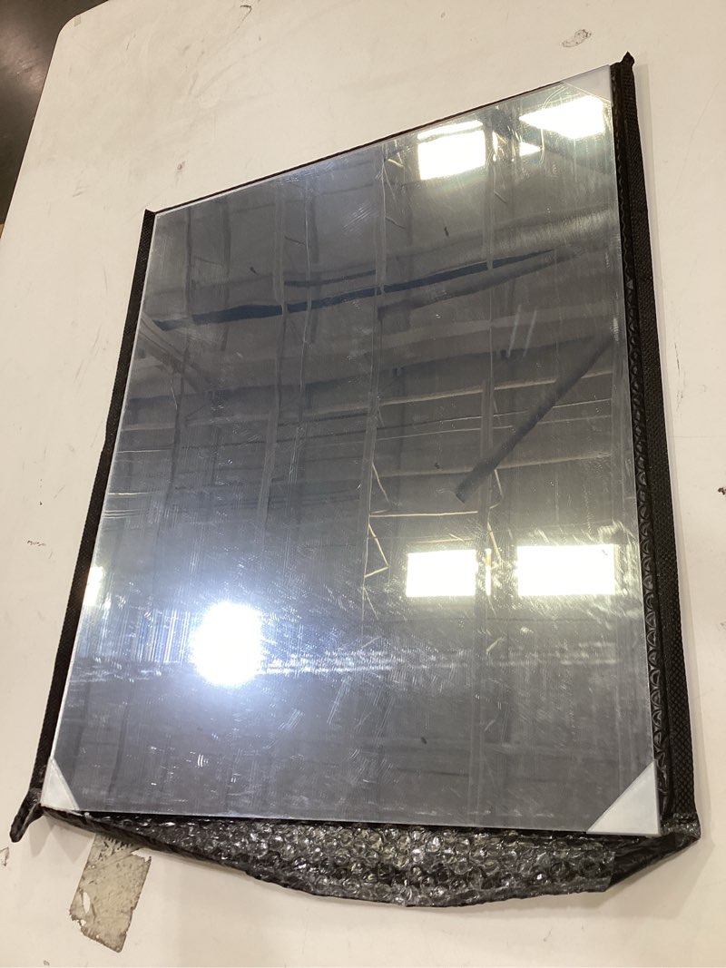 Condition photo showing New/Like New for darenyi acrylic mirror sheet for wall, 15.7" x 19.6" large rectangular mirror tiles frameless wall mounted mirror self-adhesive mirror stickers for vanity bedroom home decor 15.7"l x 19.6"w