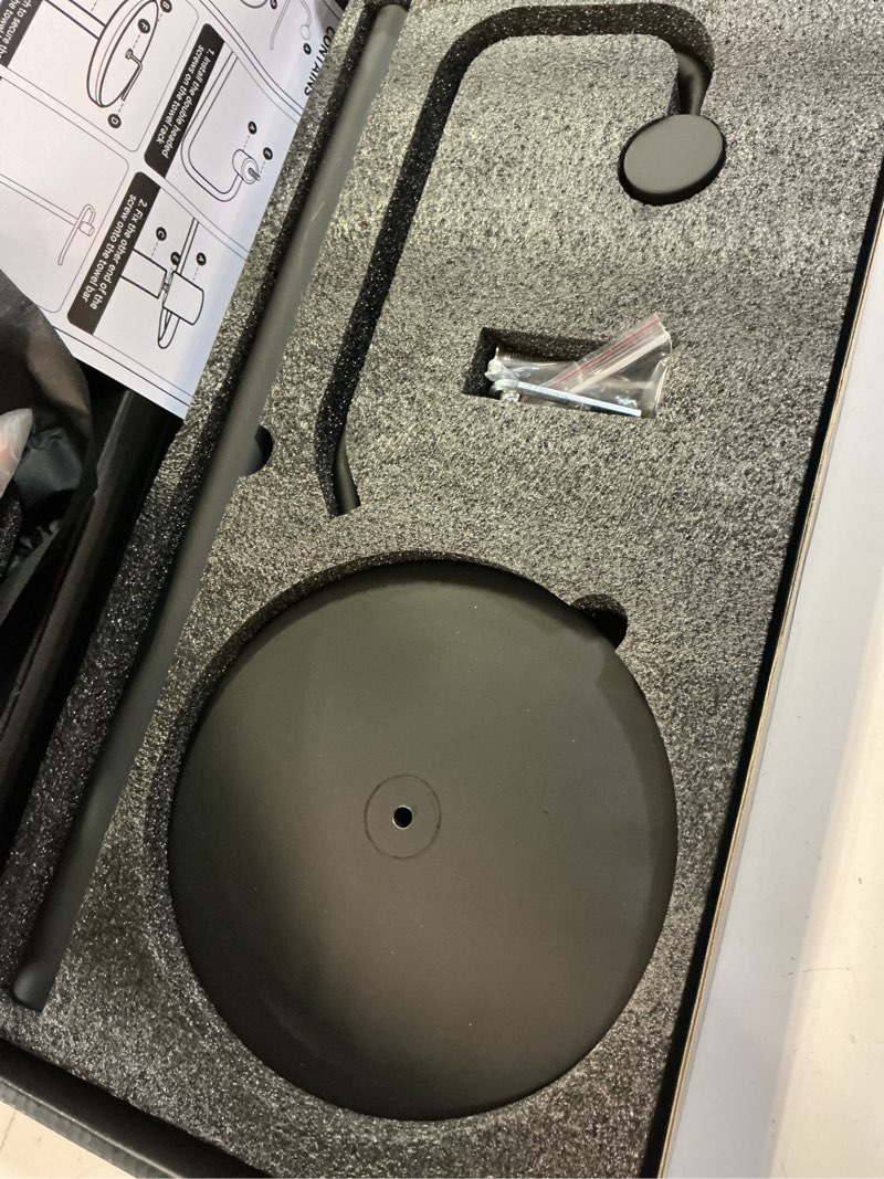 Condition photo showing Good Condition for upgraded hand towel holder stand countertop towel rack free standing towel bar hanger for bathroom kitchen pro max matte black
