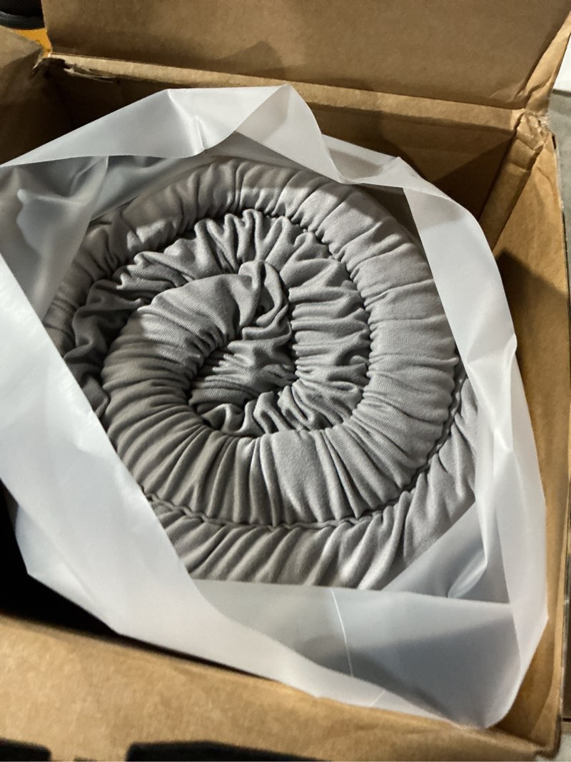 Condition photo showing New/Like New for Wilwolfer Foam Ball Pit for Toddlers, Large Baby Ball Pit for Babies with Soft Memory Sponge, Indoor Outdoor Baby Playpen, Kids Play Ball Pool, Gift Toys for Infants Boys and Girls (Gray, NO Balls) Gray Ball Pit