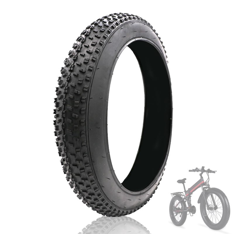 26x4.0 Bike Tire for Electric Bikes - Puncture Resistant All-Terrain Fat Tire with Durable Tread, Hi