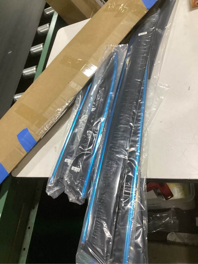 Condition photo showing New/Like New for shatterproof out-channel window deflectors for honda cr-v (crv) 2017-2022, rain guards, window visors for cars, vent deflector, car accessories, 6 pcs (for crv 17-22 6-piece chrome)