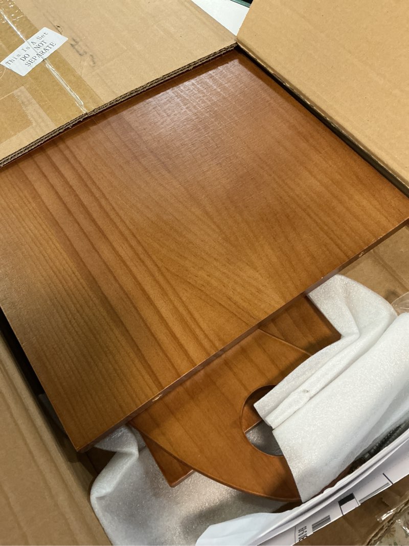 Condition photo showing Good Condition for kigley 2 step stool with handle for elderly adults and seniors wooden steps for high beds holds up to 400 lbs lightweight and sturdy foot stool for bed kitchen car bathroom bathtub