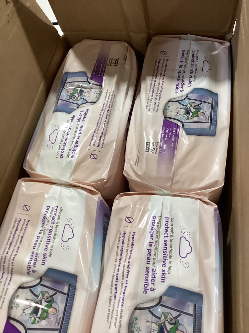 Condition photo showing New/Like New for pull-ups boys' skin essentials potty training pants, training underwear, 3t-4t (32-40 lbs), 112 ct (4 packs of 28) 3t-4t 112