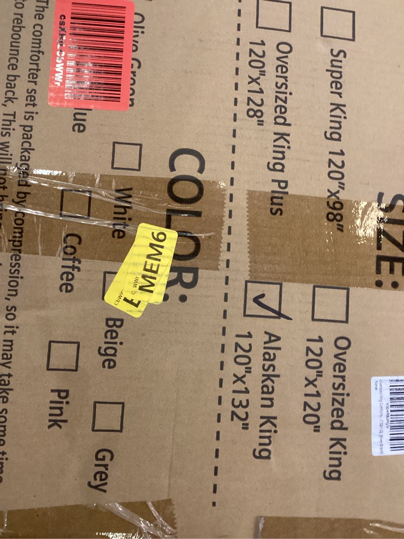 oversized king comforter