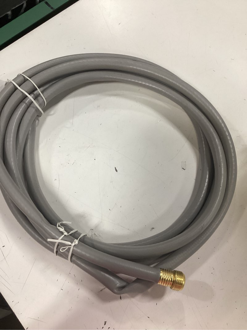 Condition photo showing Good Condition for project source project source 5/8-in x 15-ft light -duty vinyl gray hose