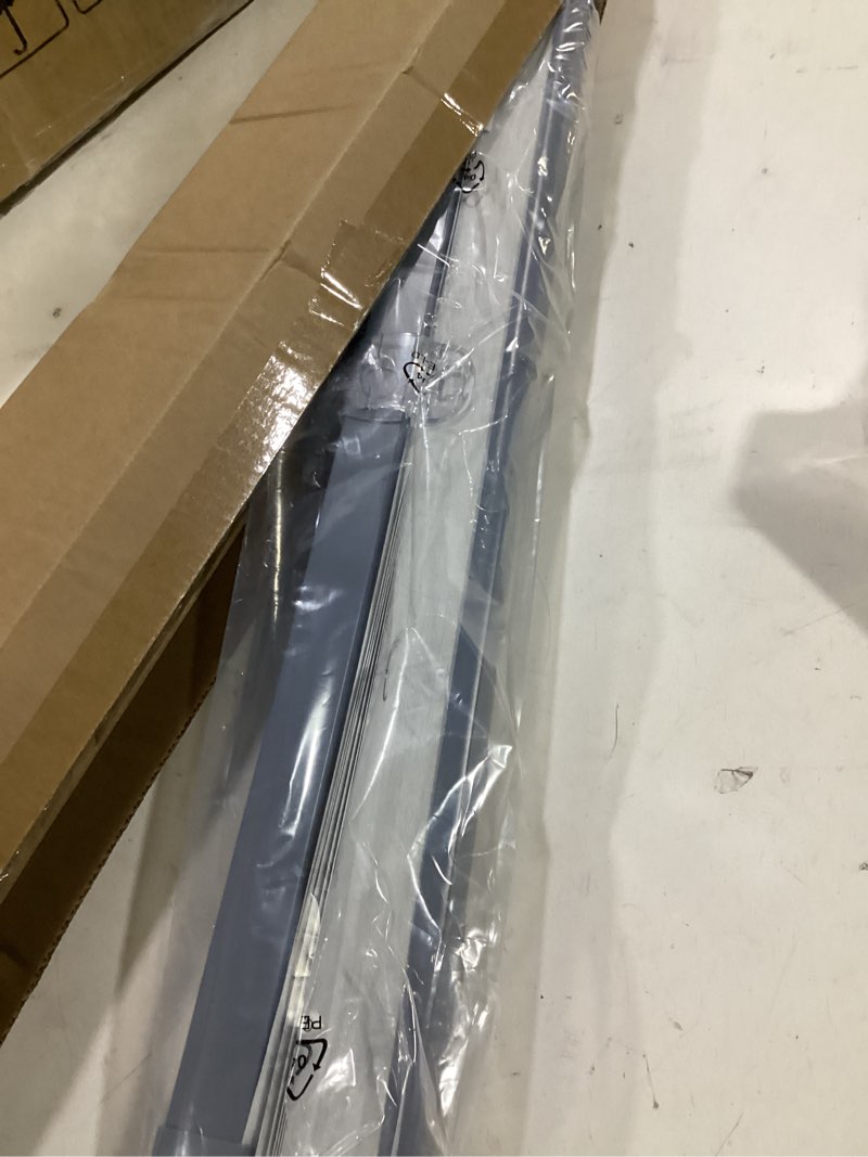 Condition photo showing Good Condition for lazblinds cordless cellular shades, no tools no drill blackout honeycomb shades pleated blinds for windows, 33" w x 64" h, dark grey blackout-dark grey 33'' w × 64'' h
