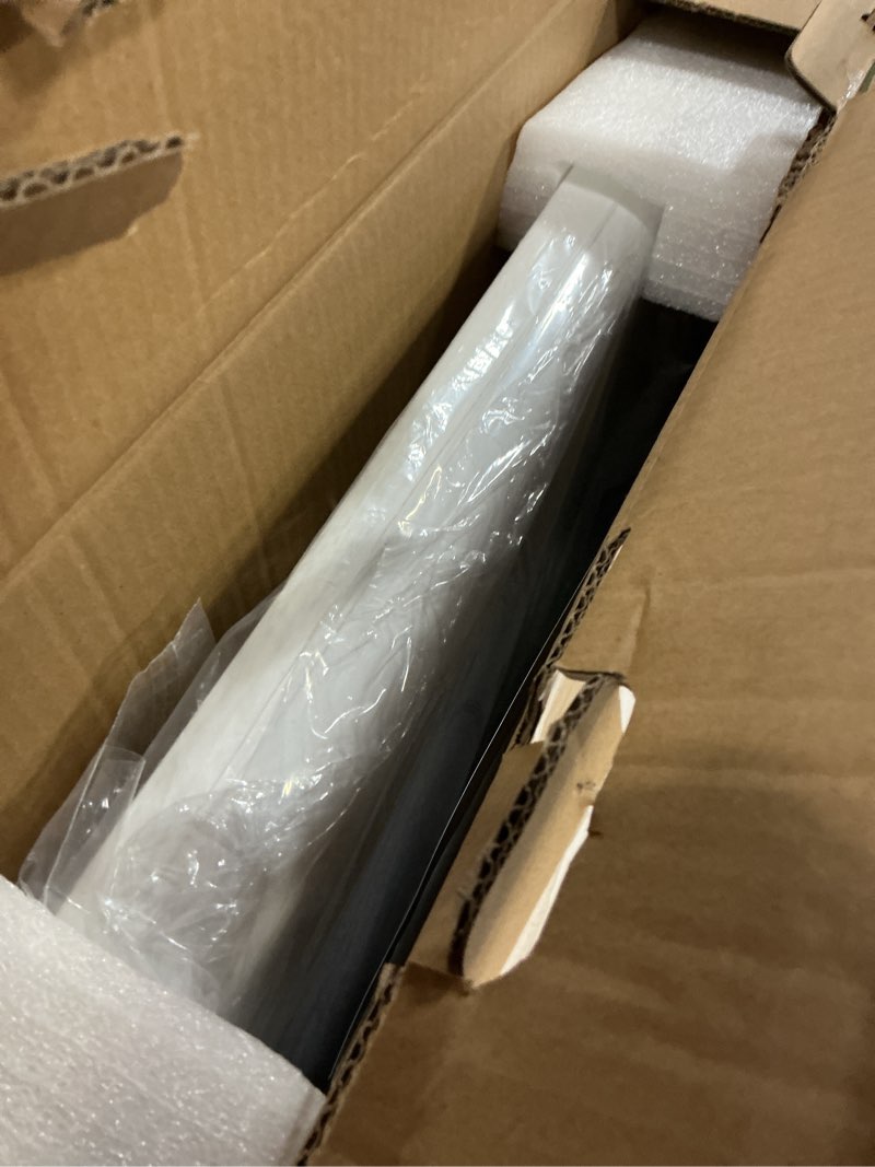 Condition photo showing New/Like New for Dyna-Living Folding Shower Seat Wall Mounted 485 lbs Load-Bearing Fold Down Shower Seat for Inside Shower, ABS Material Folding Shower Bench Foldable Shower Chair for Shower Stall