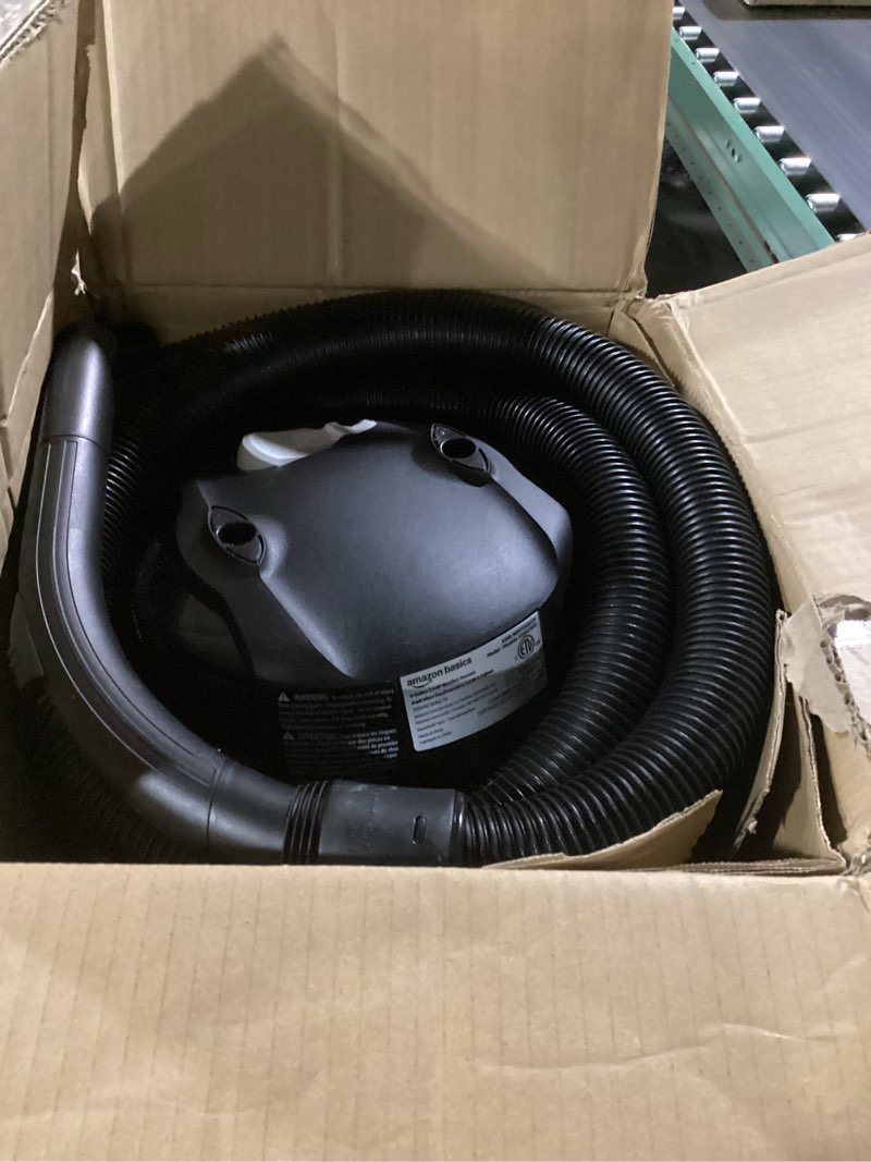 Condition photo showing Good Condition for amazon basics 6 gallon, 3.5 hp stainless steel wet/dry vacuum, grey/black