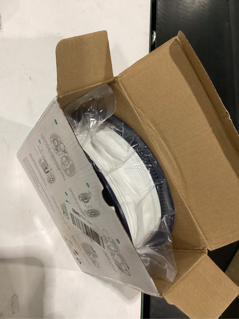 Condition photo showing Good Condition for sunlu pla 3d printer filament pla filament 1.75mm, neatly wound 3d printing filament, dimensional accuracy +/- 0.02 mm, fit most fdm 3d printer, 1kg spool (2.2lbs), good for lithophane, white 1000g pla white 1 kg