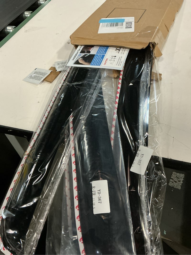 Condition photo showing New/Like New for in-Channel Rain Guards for 2001-2007 Chevy Silverado & GMC Sierra 1500/2500/ 3500 Crew Cab, Window Visors Vent Deflector Shade Smoke for 02-06 Chevy Suburban/GMC Yukon XL/Escalade EXT/Avalanche For 2001-2007 | Chevy Silverado & GMC Sierra | Crew Cab | In-Channel