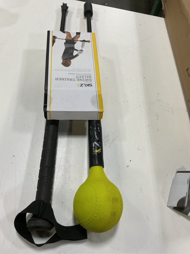 Condition photo showing As Is for sklz hitting stick batting swing trainer for baseball & softball - improve swing mechanics, enhance hand-eye coordination, and boost bat speed for all skill levels. softball swing trainer select