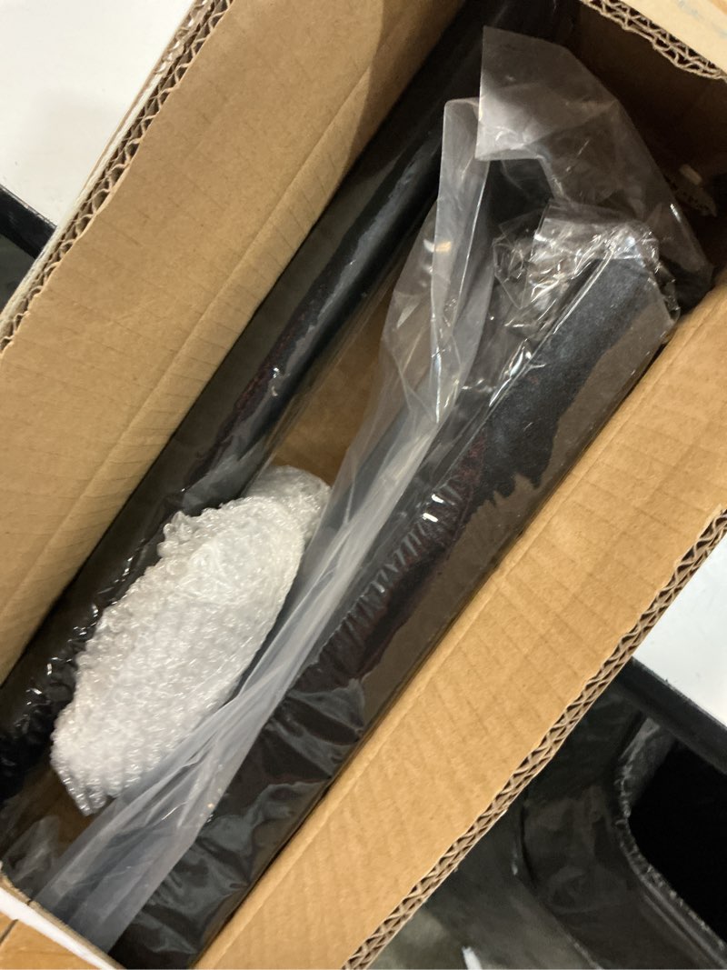 Condition photo showing New/Like New for Handrails for Outdoor Steps,1-4 Step Stair Handrail & Indoor Stair Railing Kit?Black Railings for Outdoor Steps and Hand Rails for Seniors for Porch?4 Step? Black-Straight 4 Step