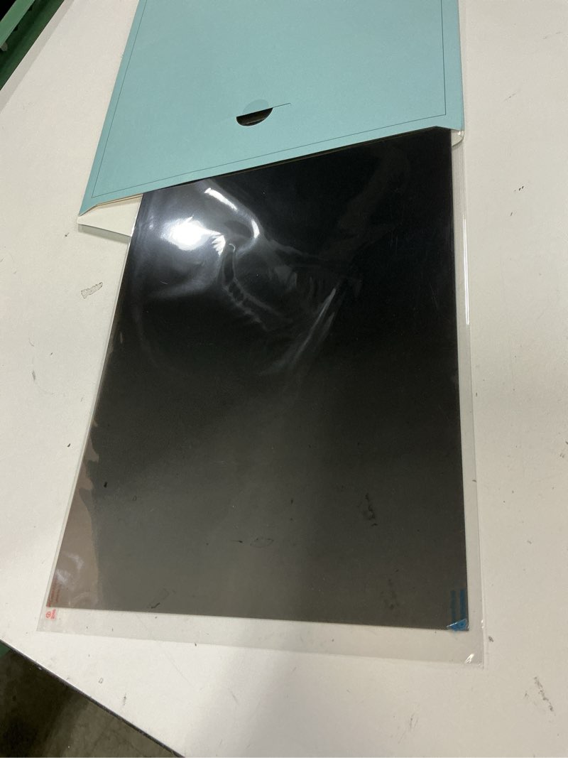 Condition photo showing As Is for mamol 21.5 inch computer privacy screen - removable anti blue light glare filter, anti-scratch protective film 21.5'' privacy screen (16:9)
