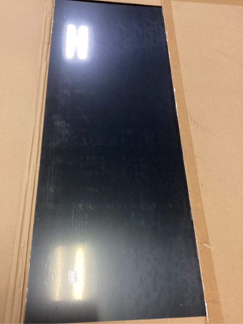 Condition photo showing Good Condition for Art3d (2 Pack) 1/8" Thick Plexiglass Sheets in Black - 24"x36" Acrylic Sheets for Art Design?Craft Projects, Signs, DIY in Home, Wedding, Festival,Party,Office 24" x 36", 3mm Thick Black 2