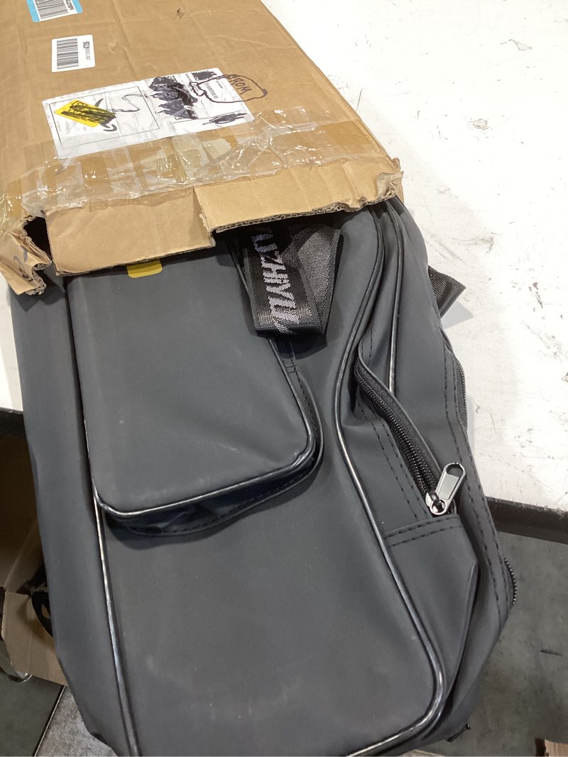 Condition photo showing Good Condition for 51in double-layer fishing rod bag - waterproof leather membrane, wire frame support (not hardshell), quick-access compartments, anti-sag design - ideal fishing gift for men 2 layer -pu 51 in / 130cm