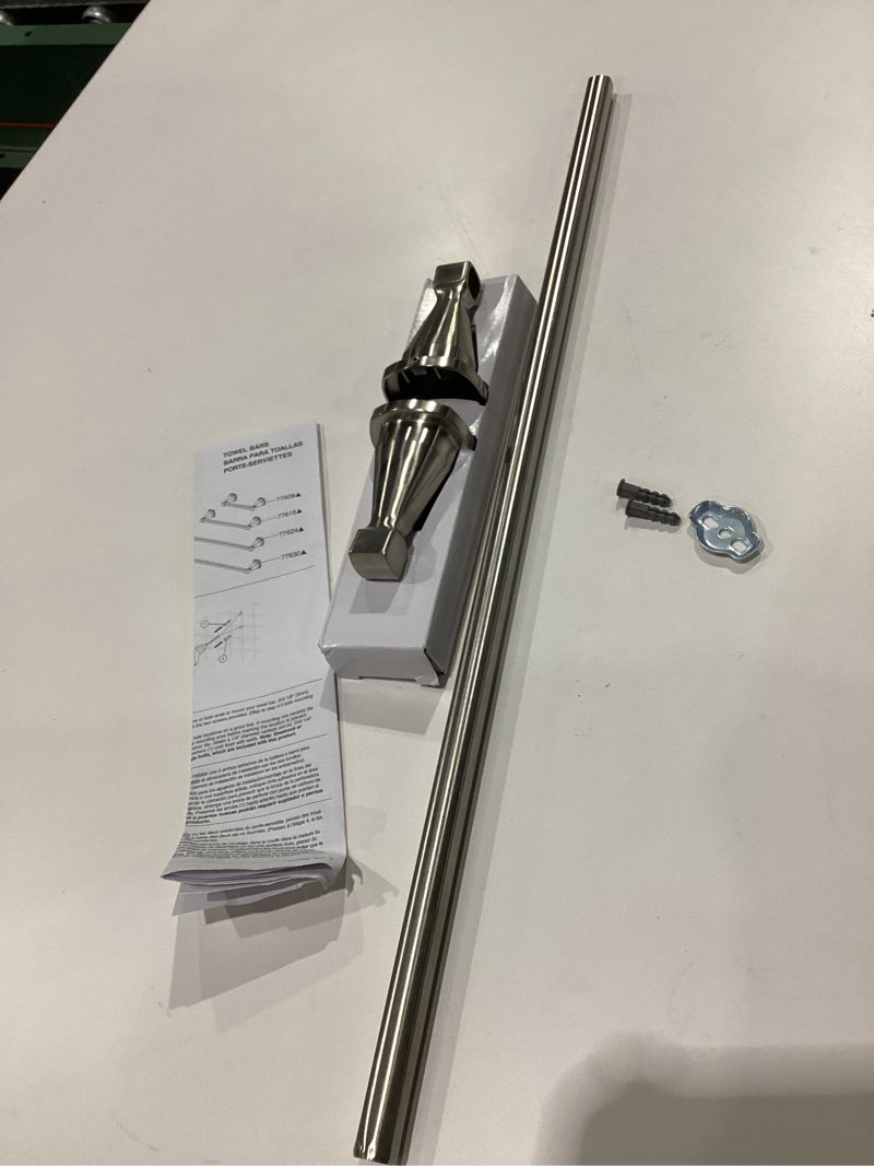 Condition photo showing New/Like New for Delta-faucet 77624-SS Stryke -towel Bar, 24 inch, Stainless