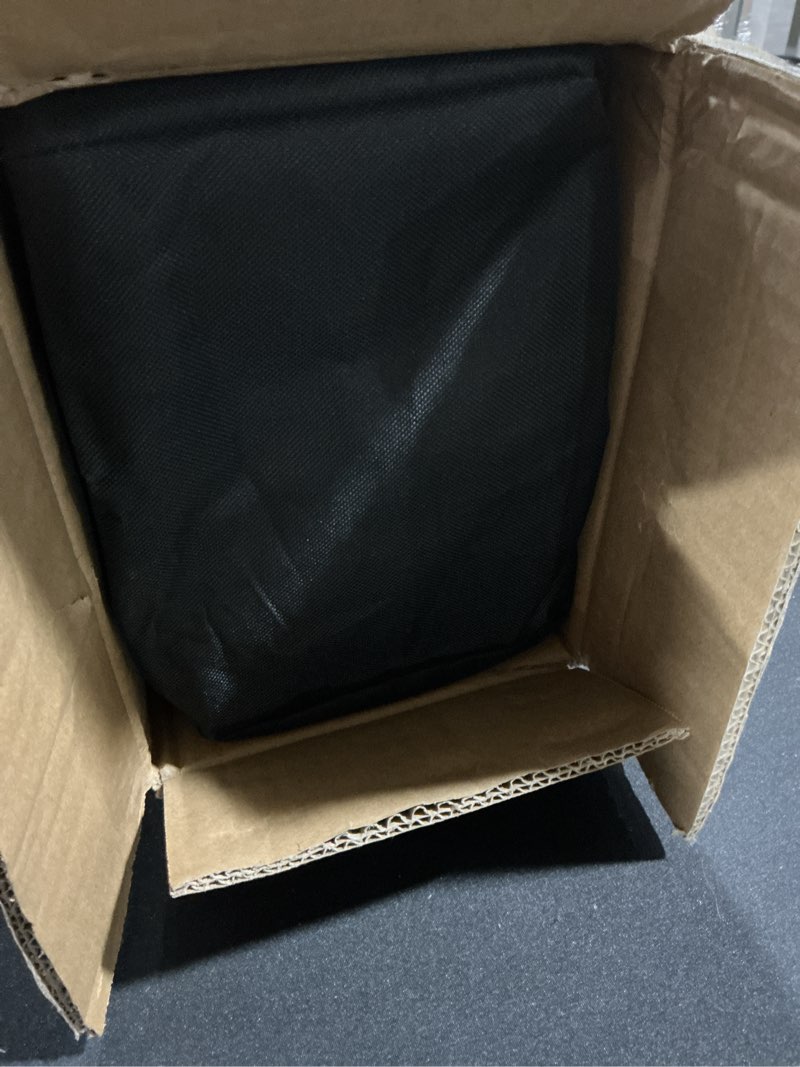 Condition photo showing As Is for Camping Table Folding Portable Camp Aluminum Fold Up Lightweight Roll Up Table Adjustable Height with Carry Bag Indoor Outdoor for Camping, Picnic, Backyard, BBQ, Patio, Wood Grain Wood Grain 36.8"L x 21.9"W x (21.5-29.5)"H