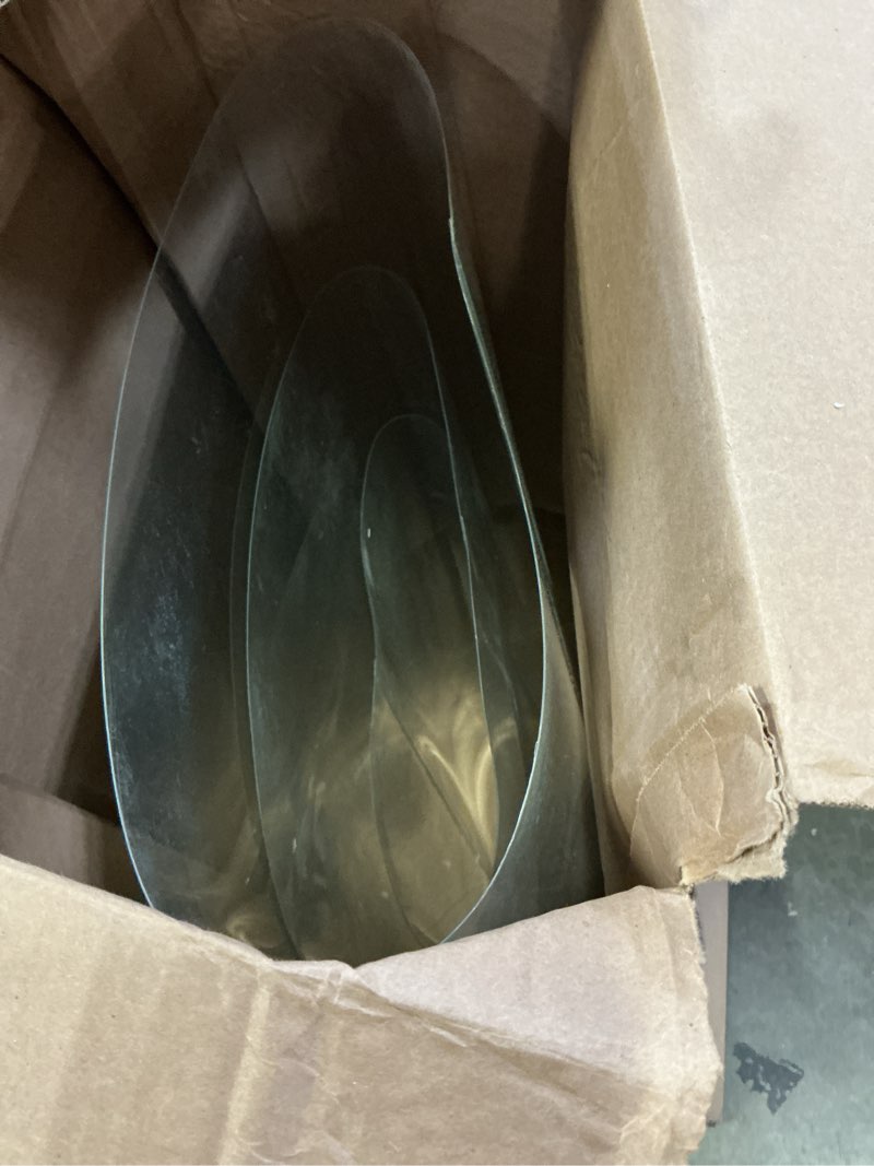 Condition photo showing Good Condition for putros cylinder pedestal stands 3pcs clear round cylinder pedestal display plinth pillars for wedding party decor 35.4''(l),29.5''(m),23.6''(s)