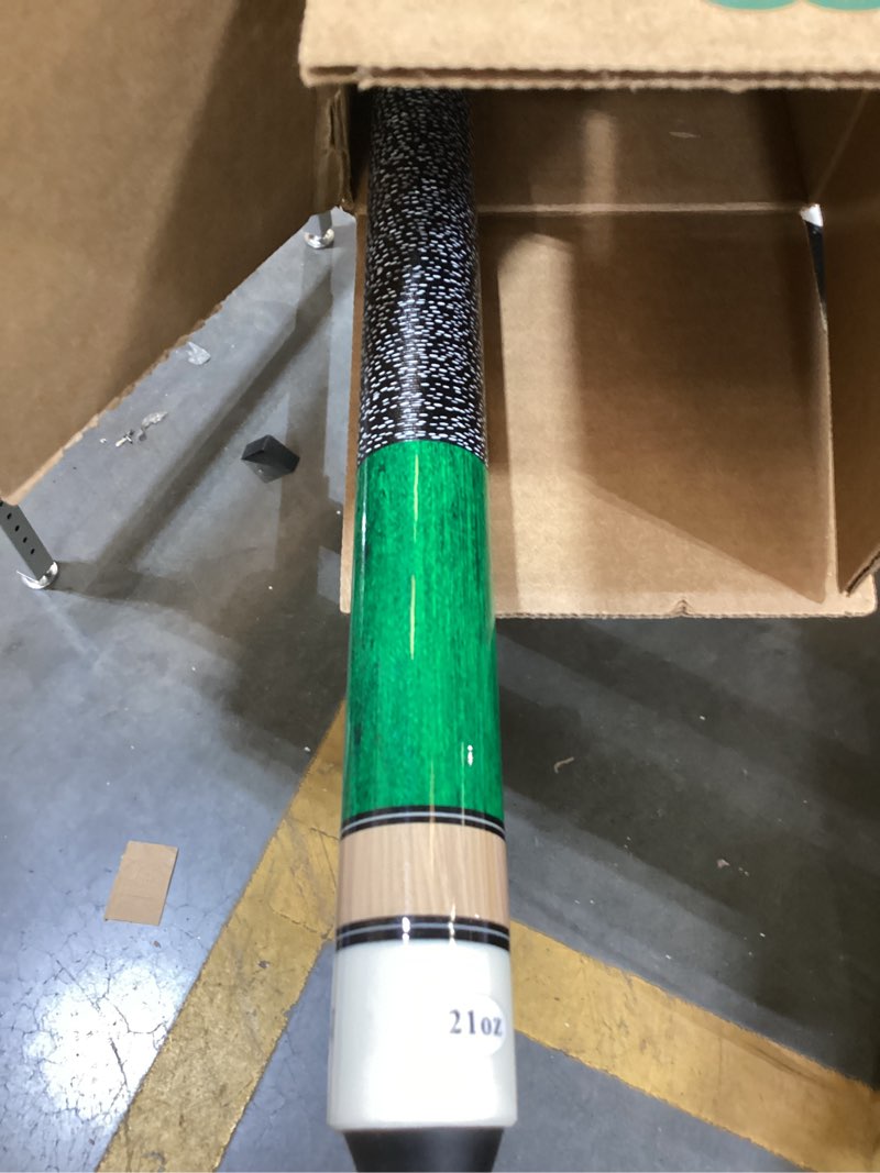 Condition photo showing New/Like New for GARSEN Pool Cue Stick 58 inch 18 oz 19 oz 20 oz 21 oz Billiard House Bar Pool Stick Set of 4 colors