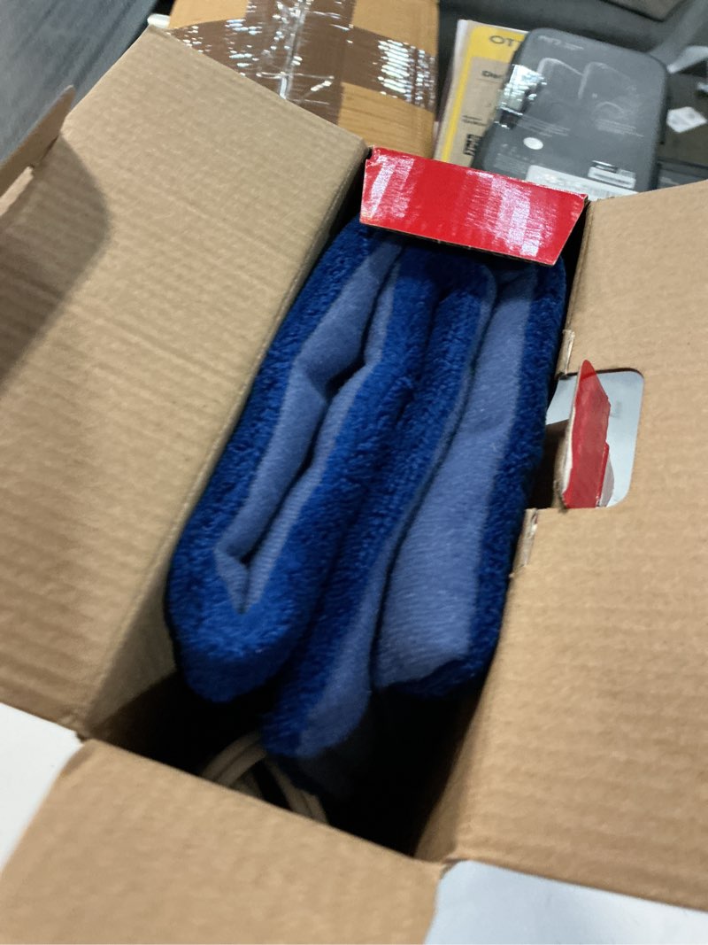 Condition photo showing New/Like New for sunbeam xl heating pad for back neck and shoulder pain relief auto shut off 6 heat settings extra large 12 x 24 navy ideal for muscle aches and arthritis pain